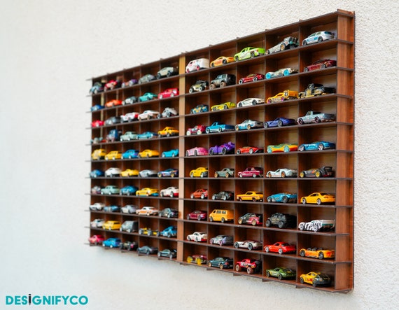 Matchbox Car Storage for 100carstoy Car Display Case Toy Car Storage1 64 Car Shelfwall Mounted Car Rackmatchbox Car Holder Car Rack Etsy