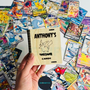 Porta carte collezionabili personalizzabile per riporre collezioni eleganti e sicure, organizer per carte, scatola per collezionisti di carte, scatola porta carte collezionabili