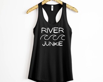 Camiseta sin mangas gráfica women's River Junkie
