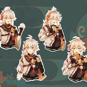Kazuha Emoji Stickers