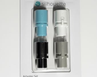 Silhouette Cameo 4 Tool Adapter Set | Sketch Pens, Blades (4-Pack)