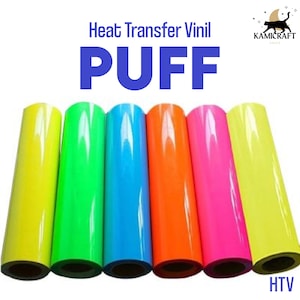 Vinyl Puff - Foam HTV