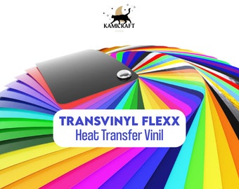 18 Sheets PU Heat Transfer Vinyl Bundle,Iron on T-shirts for Cricut,Assorted Colors Heat Transfer Vinyl Bundle for Craft Projects Kamicrafts