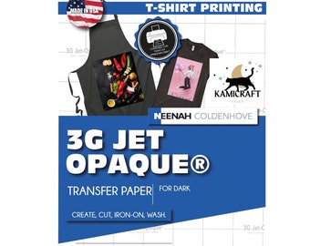 Neenah 3G Jet Opaque Heat Transfer Paper, 8.5x11, 10 Sheets