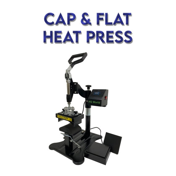 Cap Hat Heat Press Machine Manual Open Cap Heat Press 2 in 1 