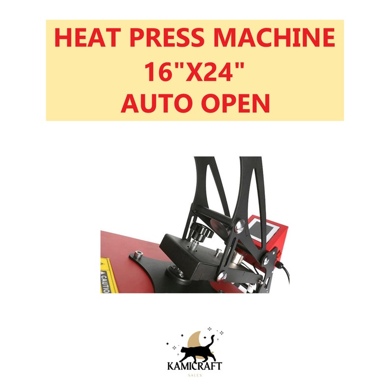 Kamicraft Commercial Build Heat Press With Pull Out Drawer and Etsy