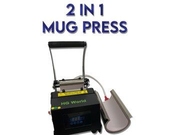 2-in-1 Sublimation Mug and Tumbler Heat Press