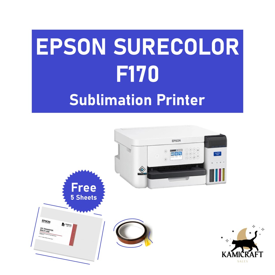 Epson Surecolor F170 Dyesublimation Supertank Printer 1 Year Warranty W Starter Ink BRAND NEW 1