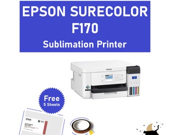 Epson SureColor F170 Dye-Sublimation SuperTank Printer 30 days Warranty (W Starter Ink)