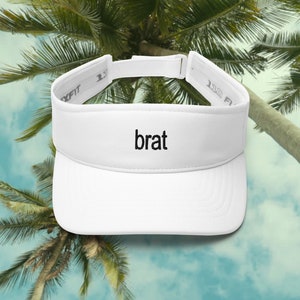 brat summer hat | visor for summer