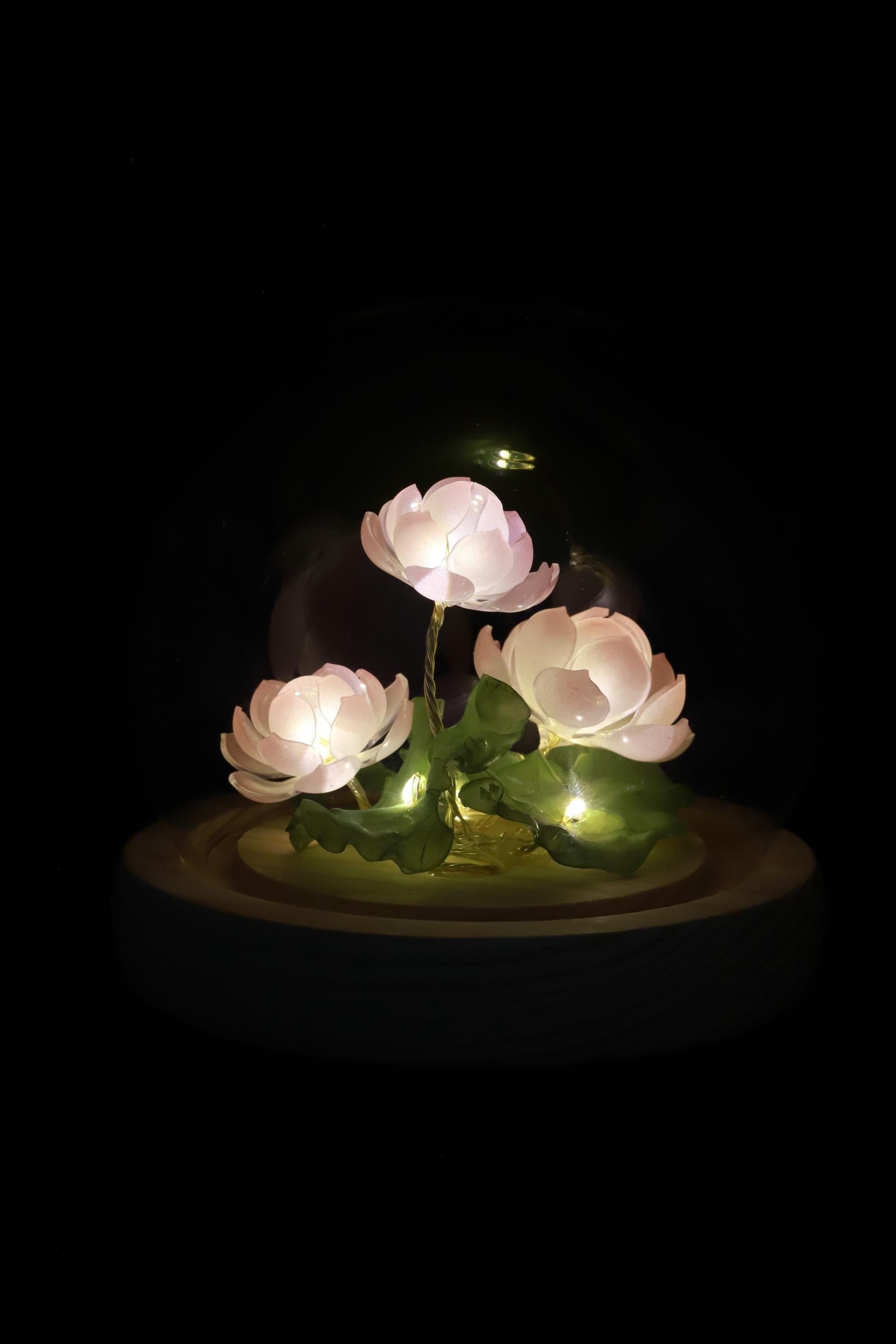 Vintage lotus lamp - Etsy 日本