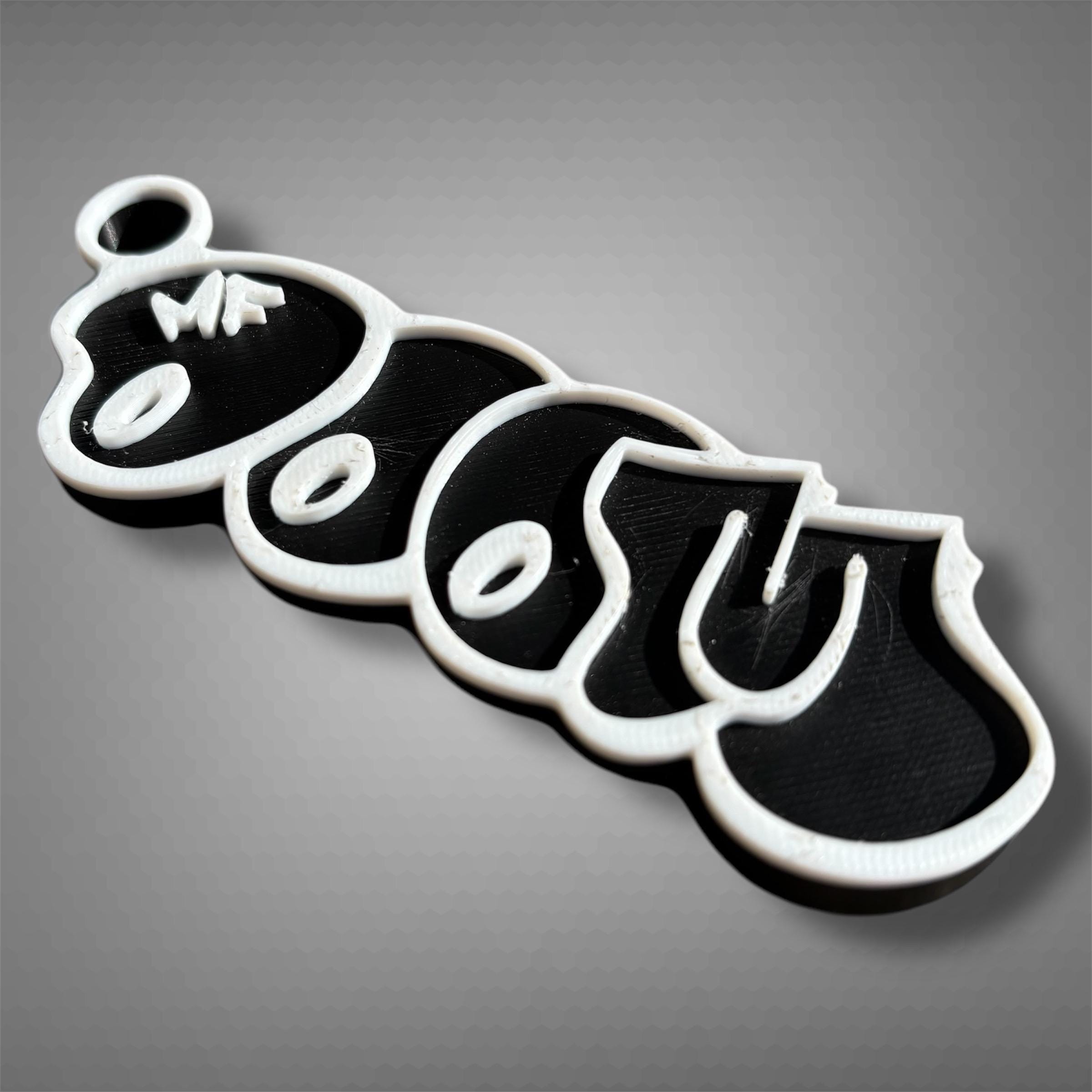 Mf Key Chain MF DOOM Inspired Keychain - Etsy