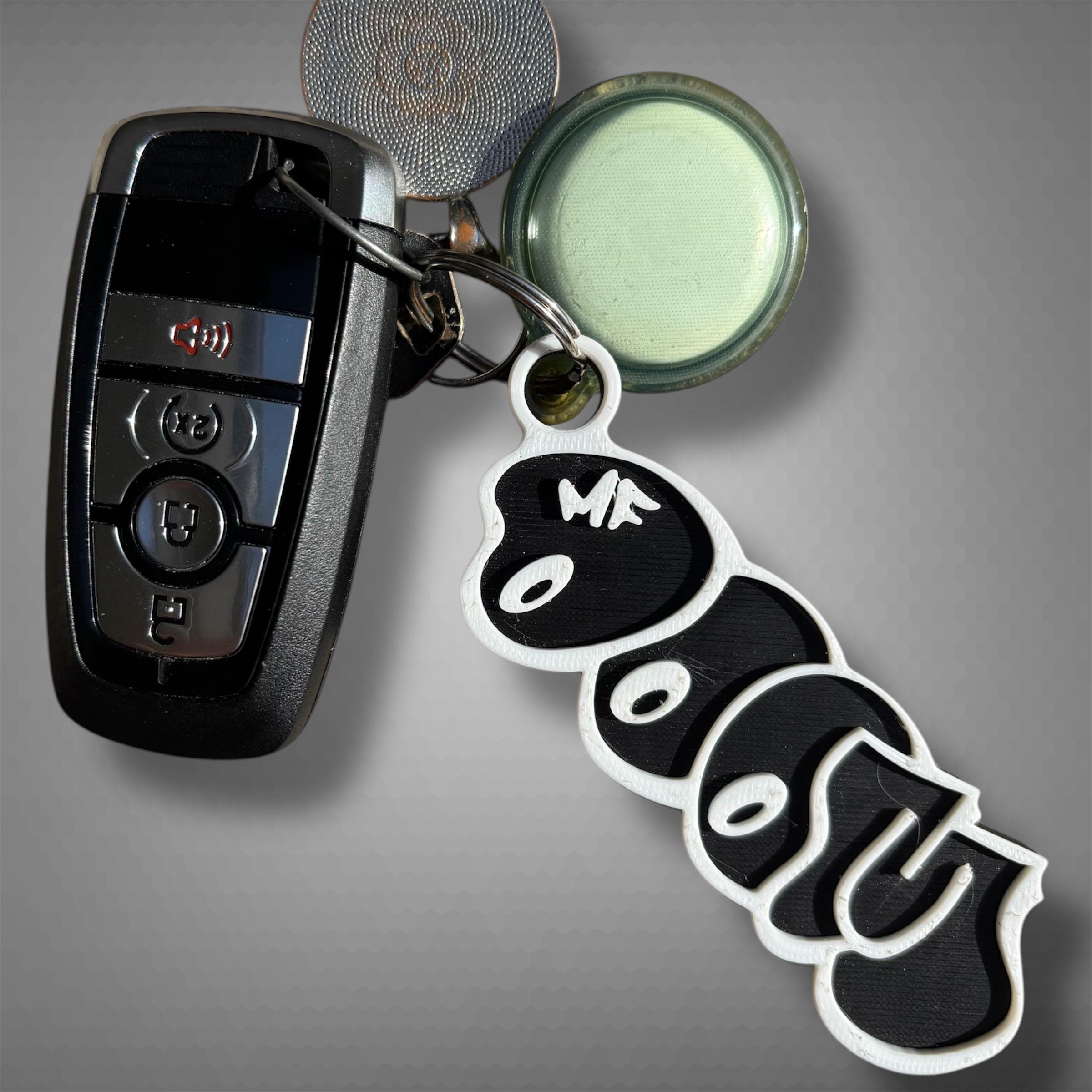 Mf Key Chain MF DOOM Inspired Keychain - Etsy