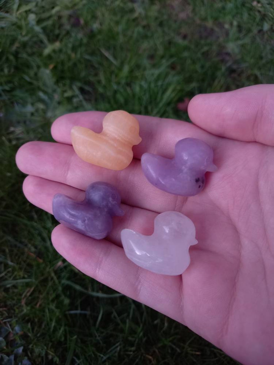 Crystal Ducks Crystals Crystal Carvings Animals Collection