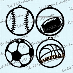 Sports Car Charm Ornament Bundle Glowforge tested SVG DOWNLOAD