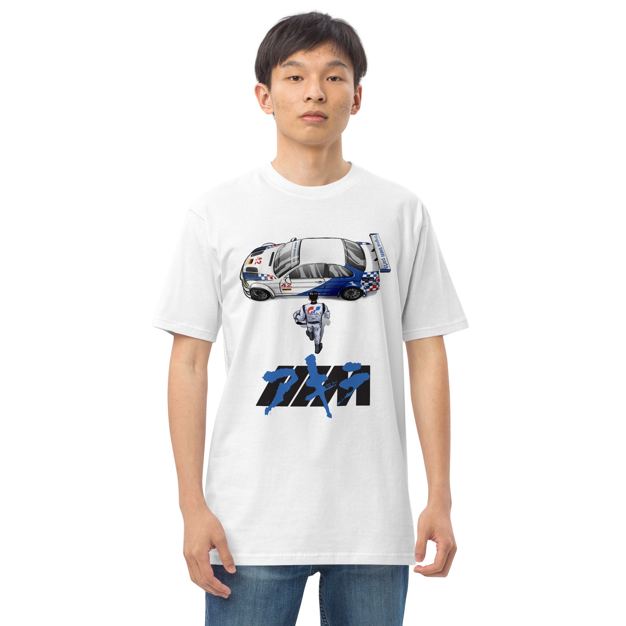 BMW M3 GTR, Gran Turismo, Akira T-shirt, Anime T Shirt, Japanese Kanji ...