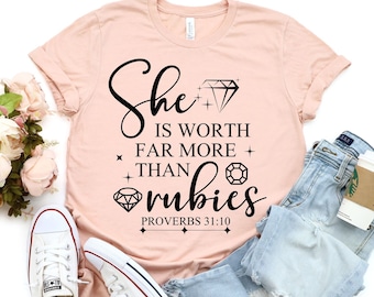 Proverbs 31 T-Shirt | Christian Women's Inspirational Tee