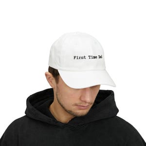 Embroidered Cap,  Gift for Dads With Date, Perfect for Father&#39;s Day, Gift For New Dad,  Baseball Dad
