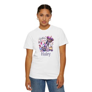 Birthday Glam Unisex T-Shirt, Personalized Gift, Fashion Tee, Birthday Outfit, Celebration Shirt, Trendy Apparel