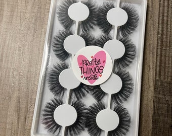 BADDIE / Pestañas postizas de lujo de 20 mm hechas a mano y esponjosas en paquete múltiple