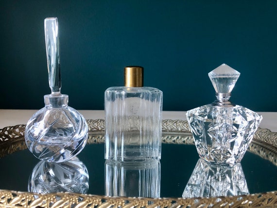 Three (3) Vintage Perfume Bottles - image 1