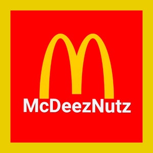 McDeezNutz sticker 3”x3”. FREE SHIPPING