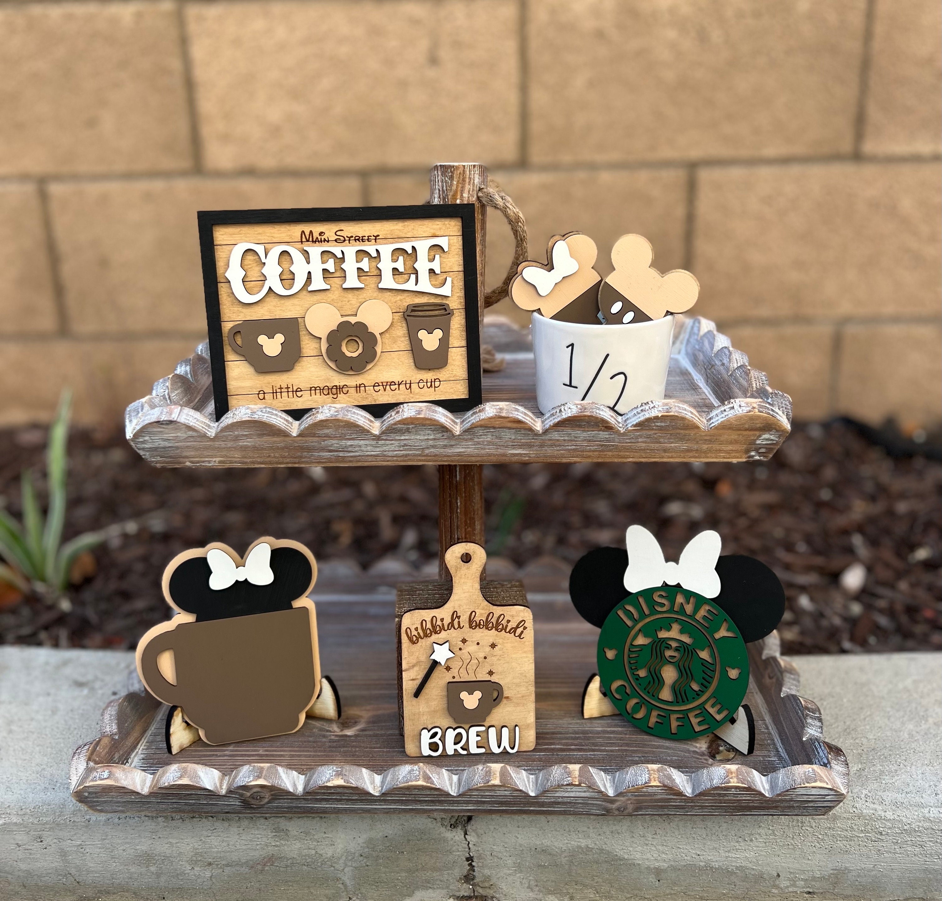 Mickey Mouse Coffee Bar Sign - Main Image