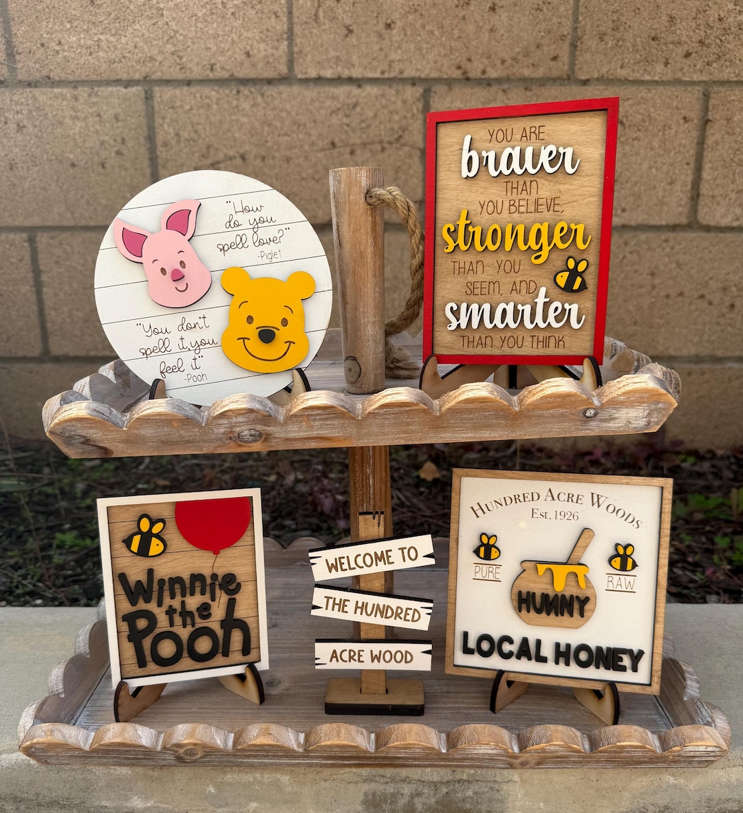 handmade-winnie-the-pooh-wooden-sign-hundred-acre-woods-decor-etsy