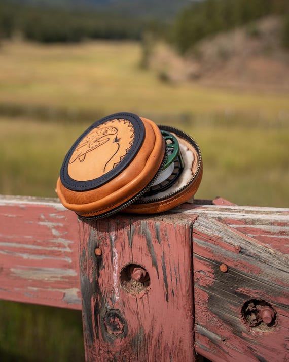 custom fly fishing reel Ross Animas 7/8 / Blackout / over generations to come CUSTOM Fly-Fishing Reel Case