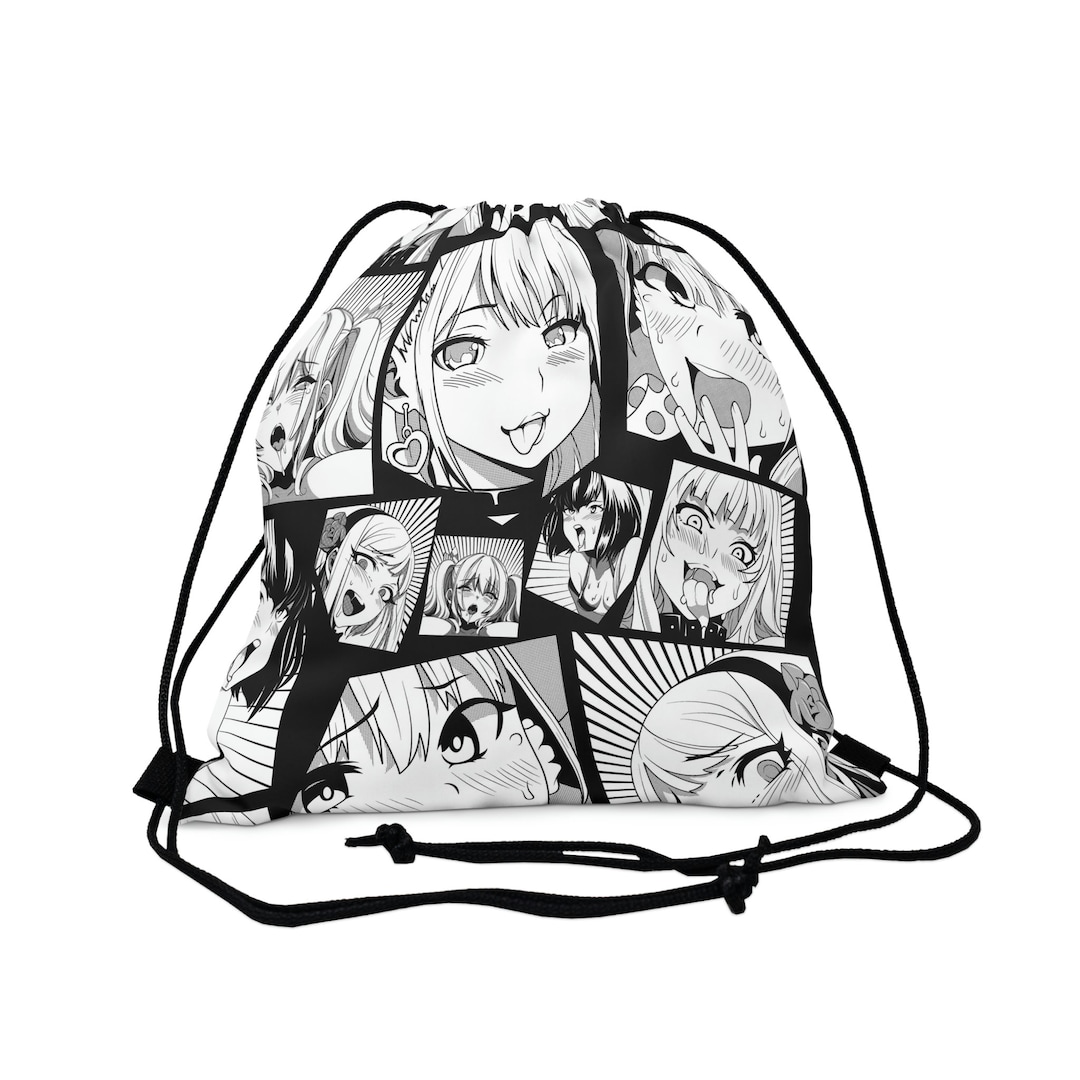 Anime Drawstring Bag Anime Tote Bag Tote Bag Anime Anime Etsy