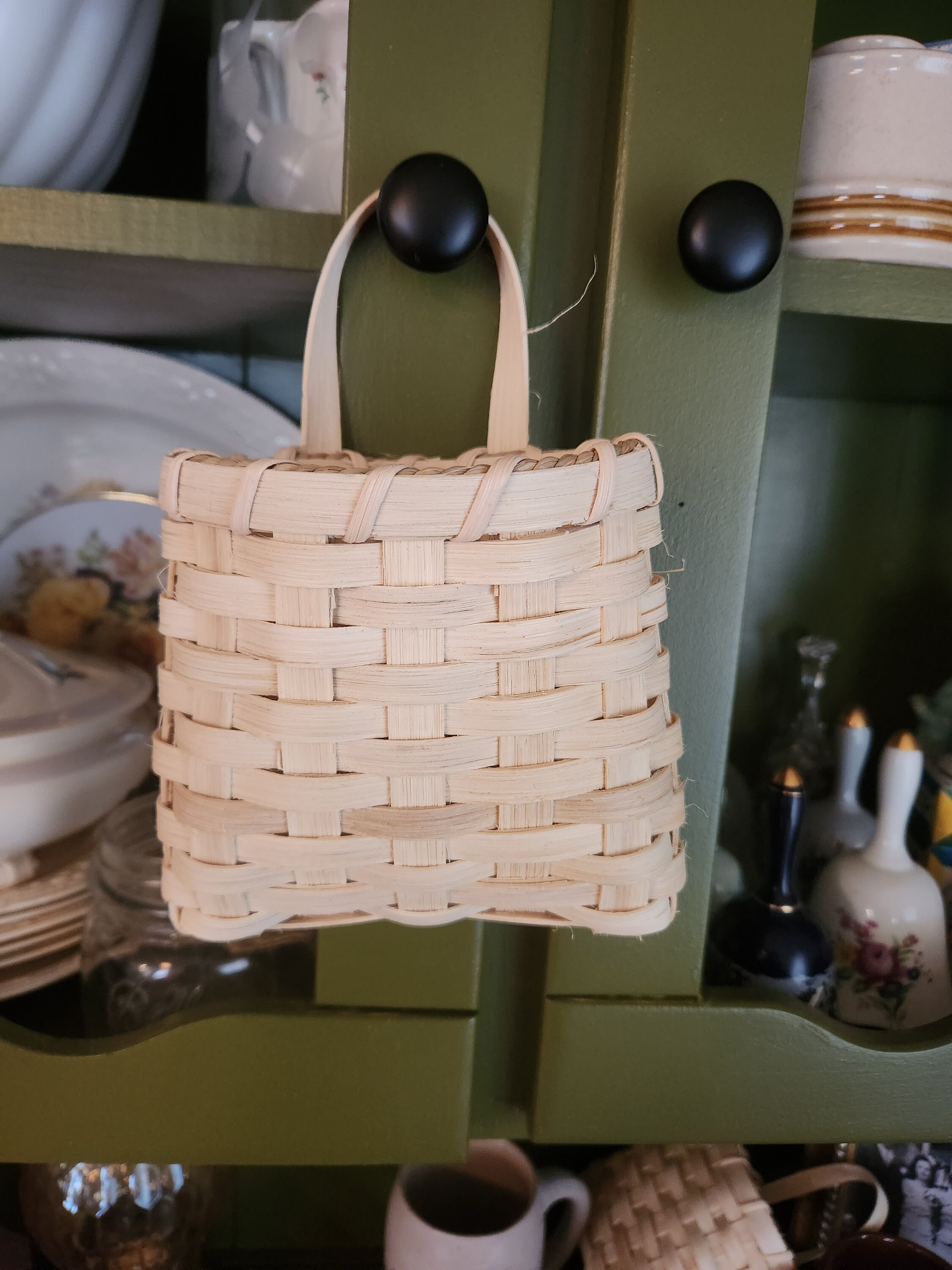 DIY Small Wall Basket Weaving Kit Etsy