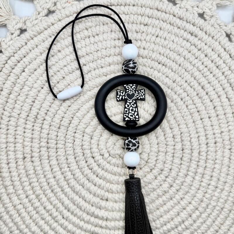 The Beaded Christmas Crossbody - Cheetah main image 0