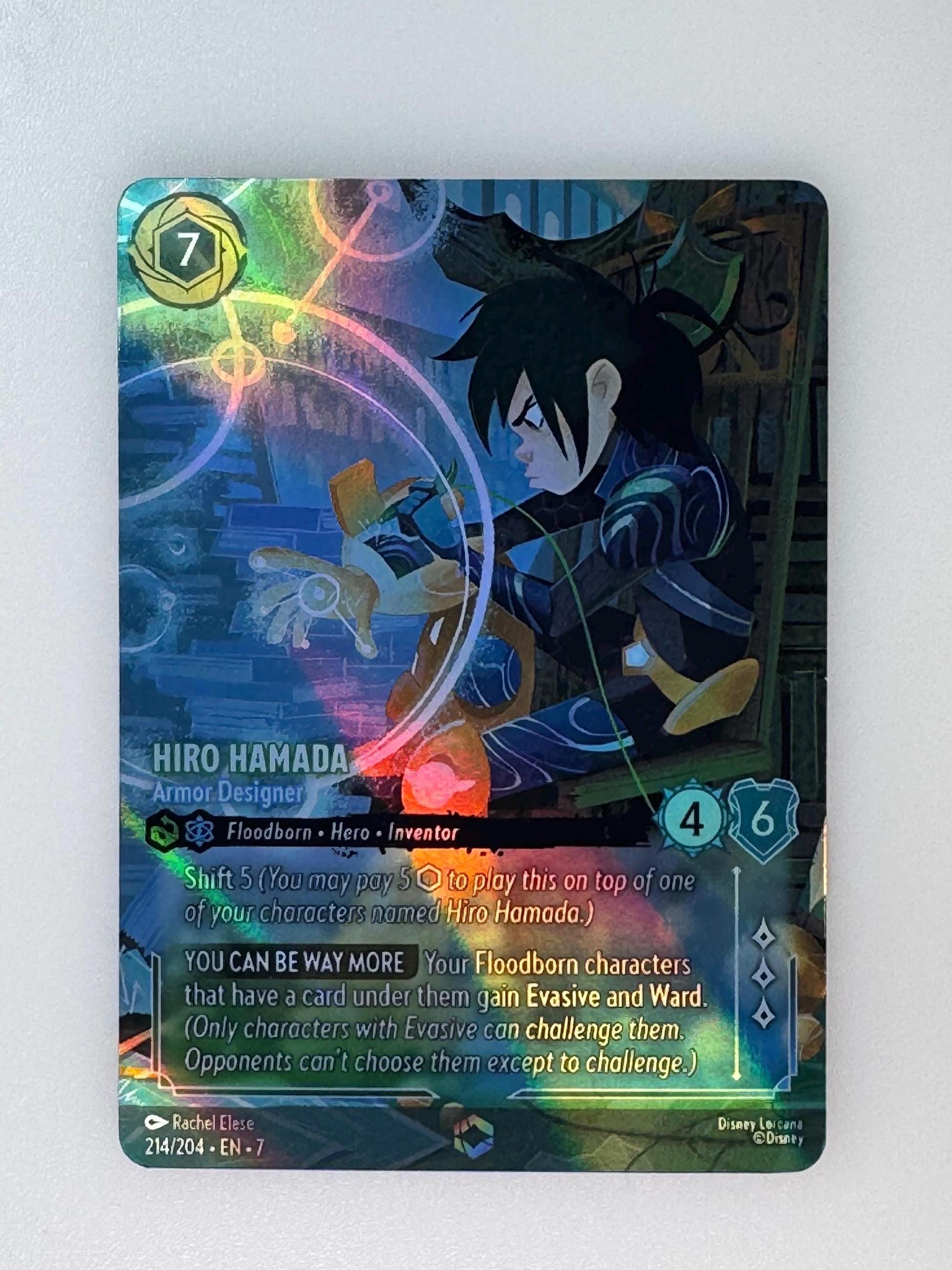 Hiro Hamada Lorcana Enchanted - Etsy