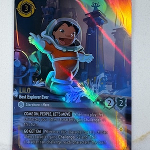 Lilo - Best Explorer Ever (Enchanted) Lorcana Proxy/Orica