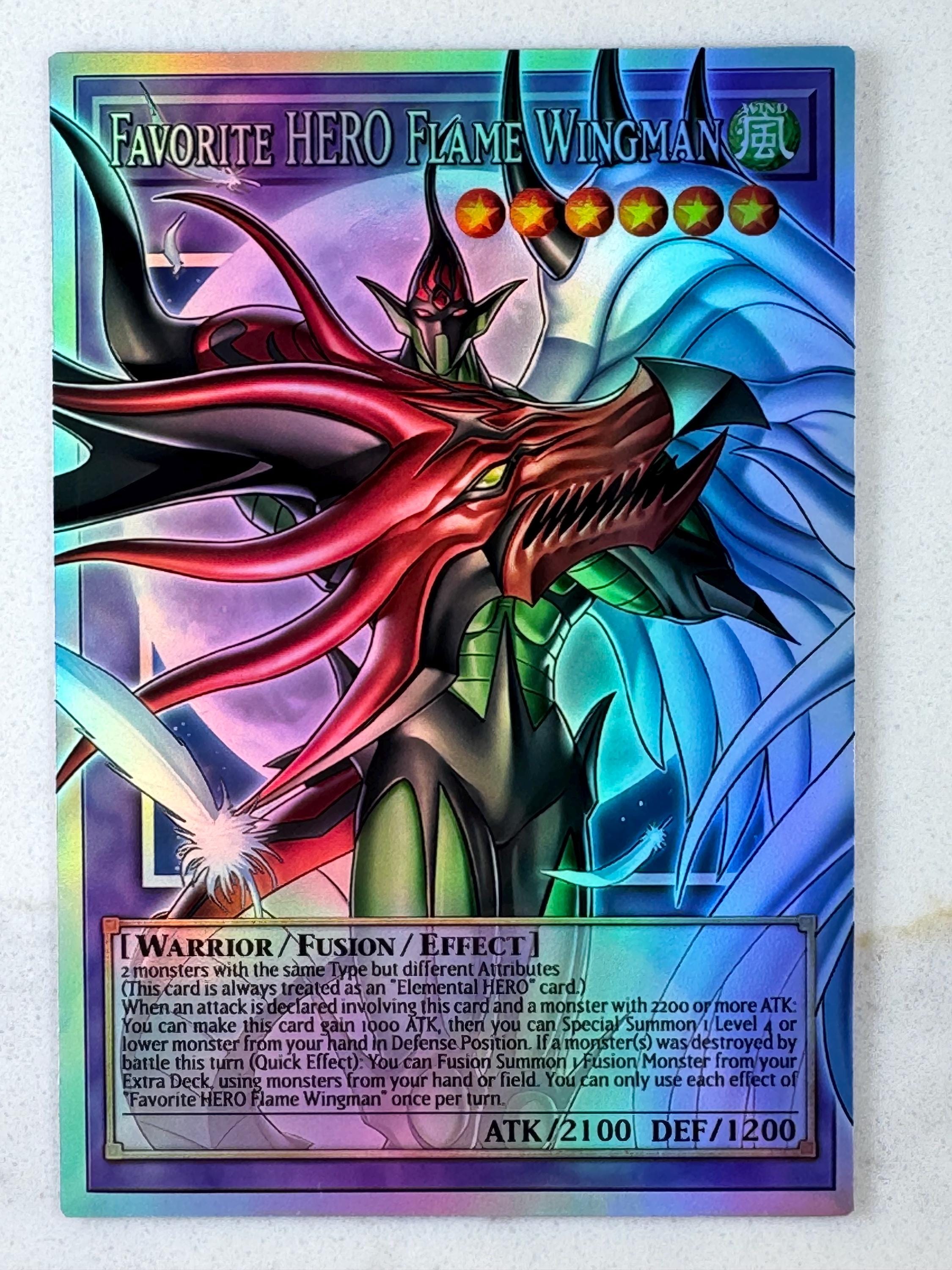 yugioh card elemental hero flame wingman Amazon.com: Yu-Gi-Oh! - Elemental Hero Shining Flare Wingman (LCGX-EN050) -  Legendary Collection 2-1st Edition main image 0