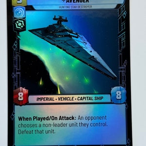 Destroyer stellaire Avenger Hunter SOR Proxy/Orica, commun/Holo (hyperespace)