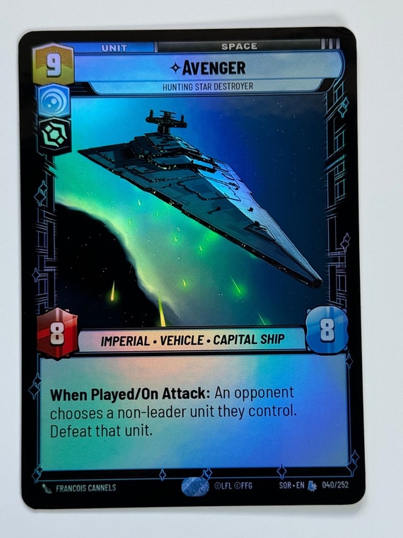 Avenger Hunter Star Destroyer SOR Proxy/orica, Common/holo