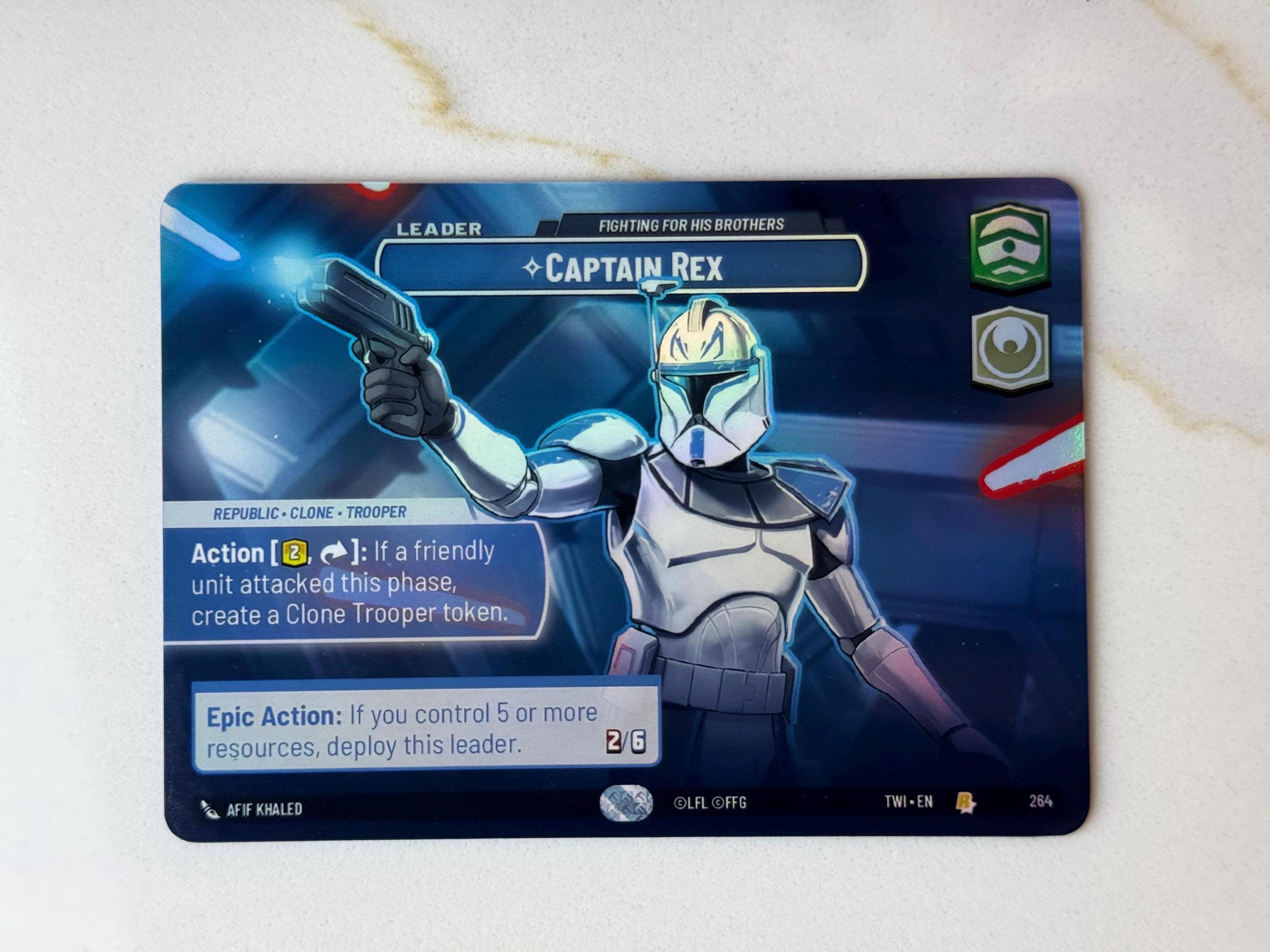 Captain Rex TWI Proxy/orica, (showcase) - Etsy