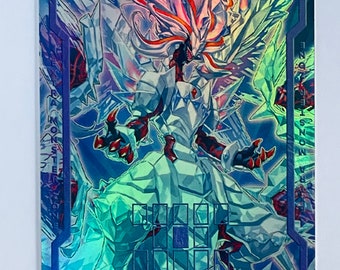 Mirrorjade the Iceblade Dragon Field Center! Proxy/orica - Etsy
