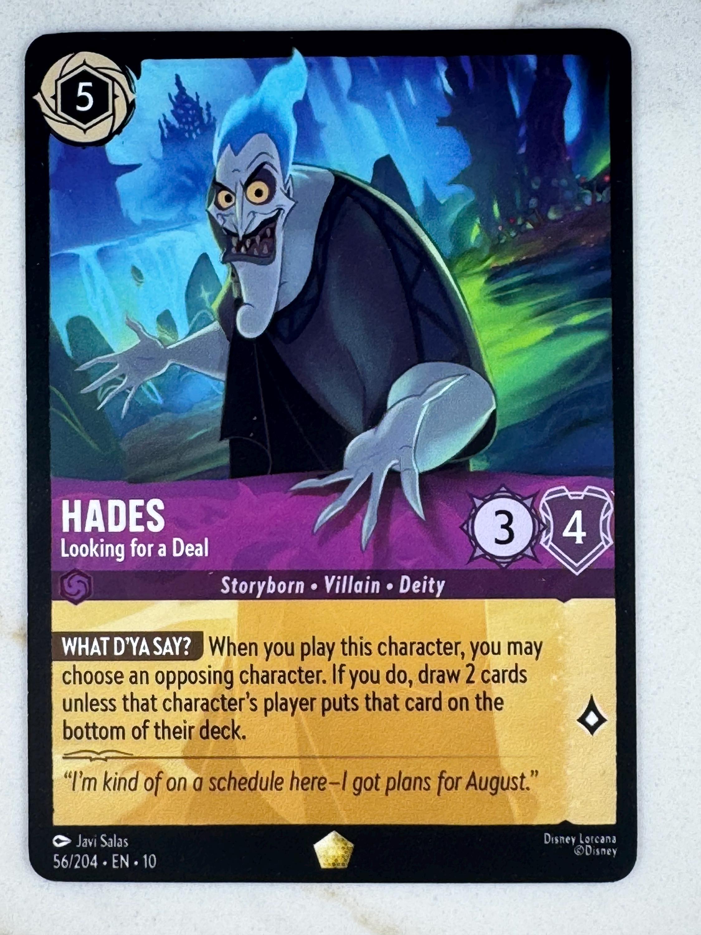 hades lorcana cards Hades, Any ideas? : r/Lorcana