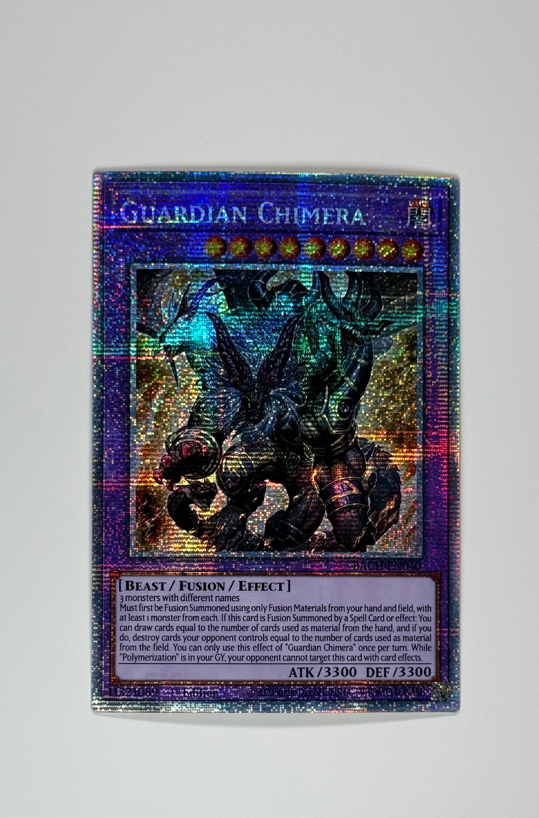 chimera yugioh card Number 5: Doom Dragon - DANE-EN092 Super Rare Scrap Chimera (RA05 CoreTCG - Scrap Chimera (Platinum