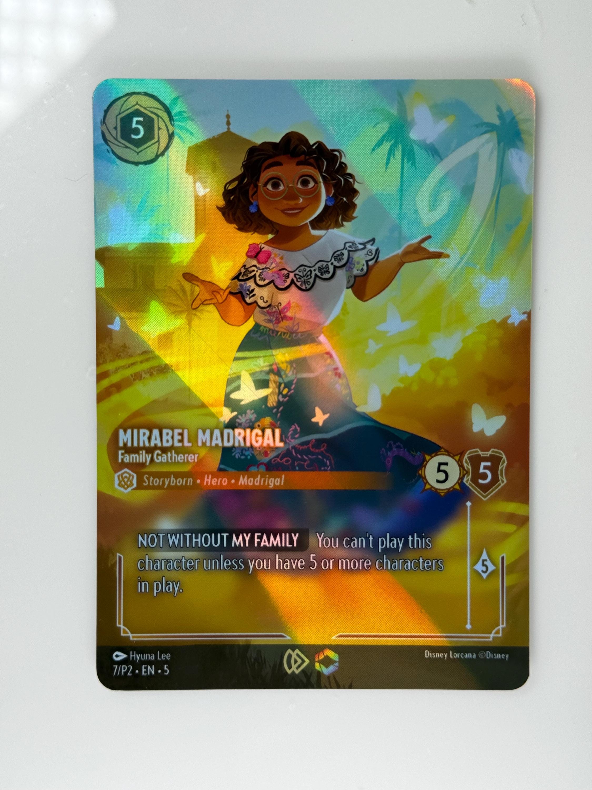 Maribel Madrigal PROMO (Alt art) Lorcana Proxy/Orica,