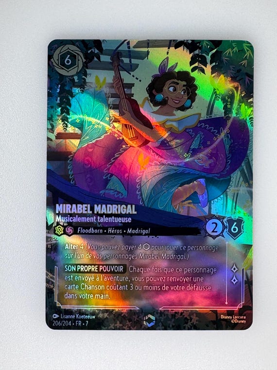 mirabel lorcana card - Shimmering Skies - Madrigal 2024 Disney Lorcana Trading Card