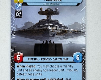 Chimaera A Frightening Reality ASH Proxy/Orica, Common/Holo (HyperSpace)