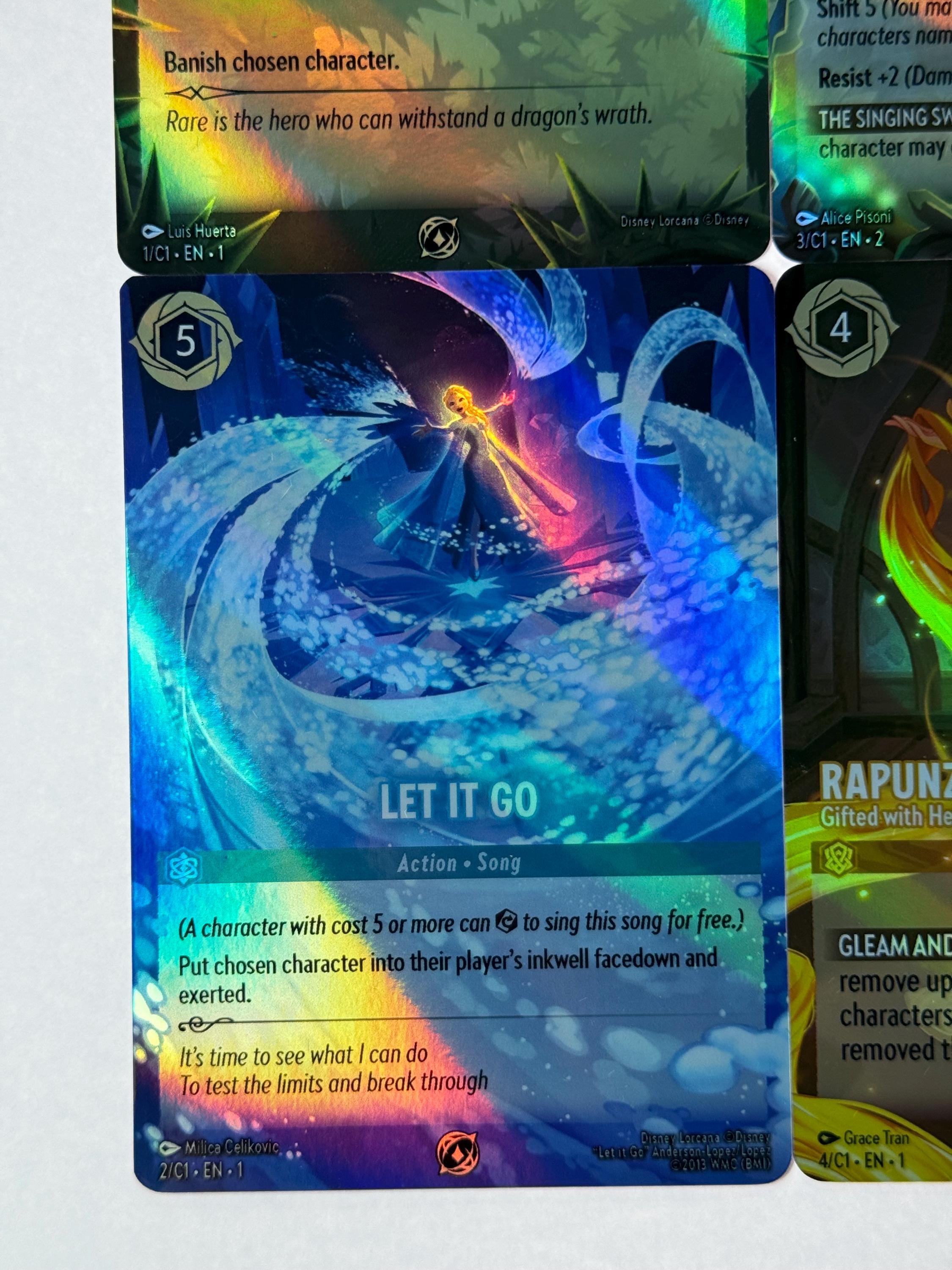 Let It Go / Rapunzel / Dragon Fire / Cinderella Challenge Series