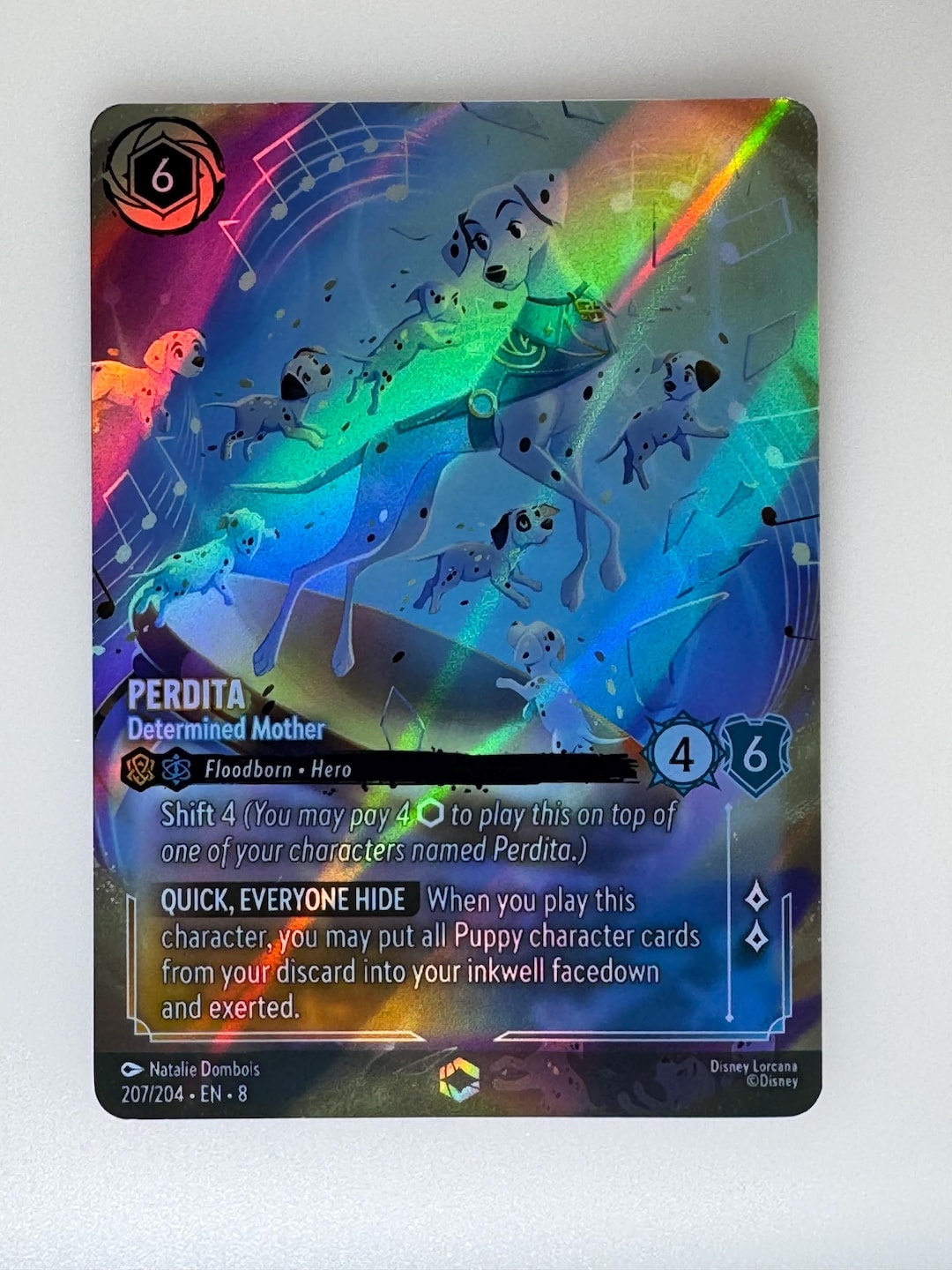 perdita lorcana card Perdita main image 1