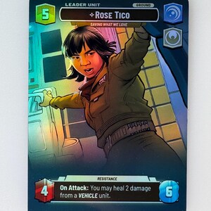 Rose Tico Salvando lo que amamos JTL Proxy/Orica, (Escaparate)