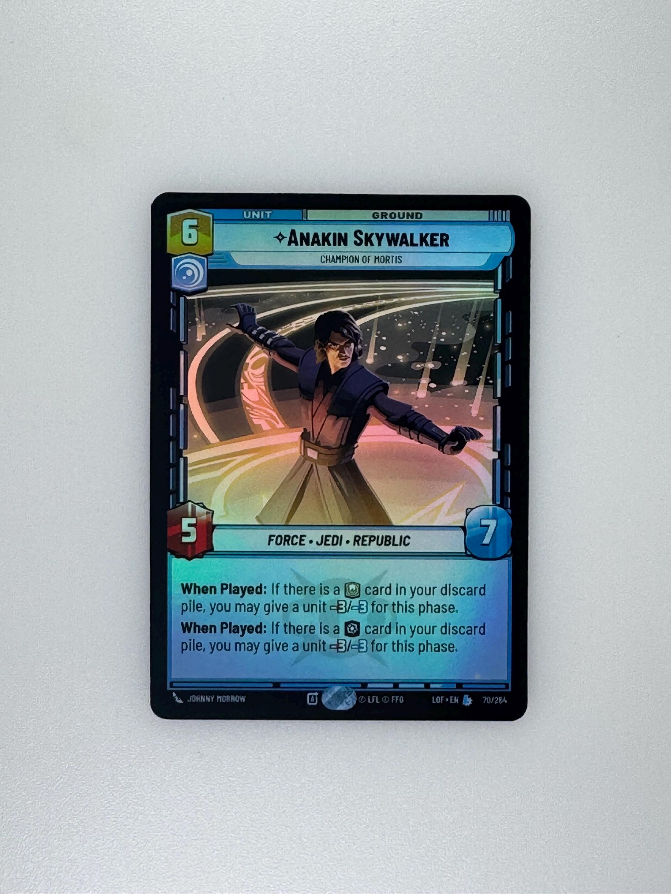 Anakin Skywalker Champion of Mortis LOF Proxy/orica, Common/holo