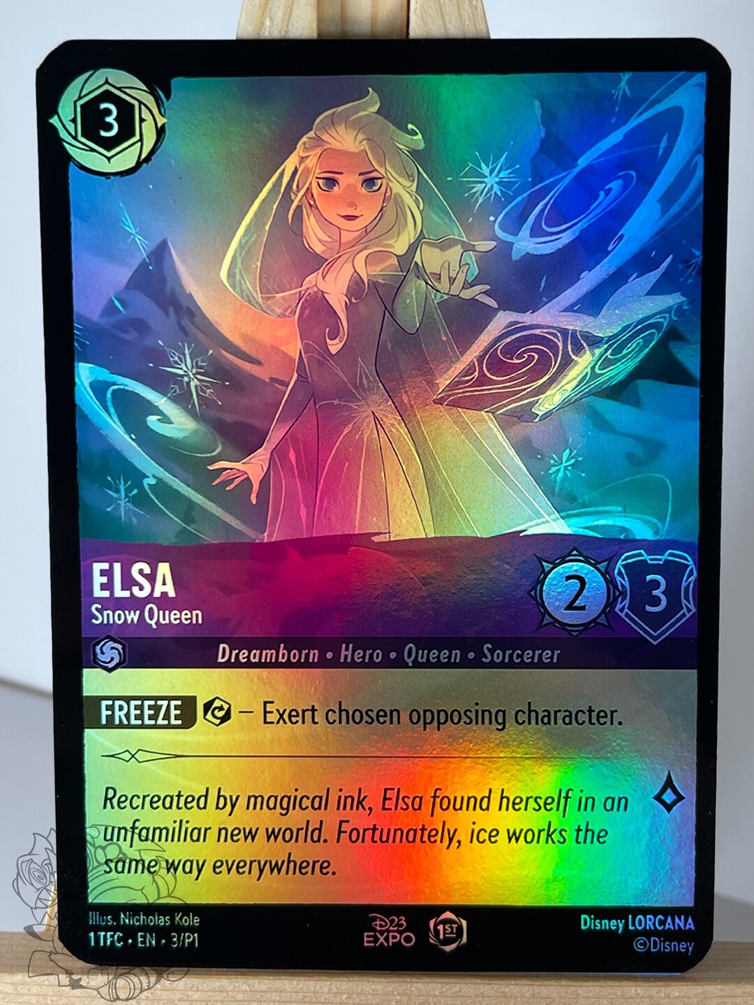 【3月1日限定値下げ】ビカクシダ エルサ Elsa oc株 子株 ② オリジナル P Elsa エルサ Snow Queen F307 ビカクシダ oc pup 子株
