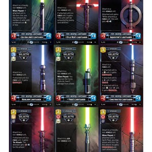 Ljussaber-samling Organiserad lekkampanj Proxy/Orica